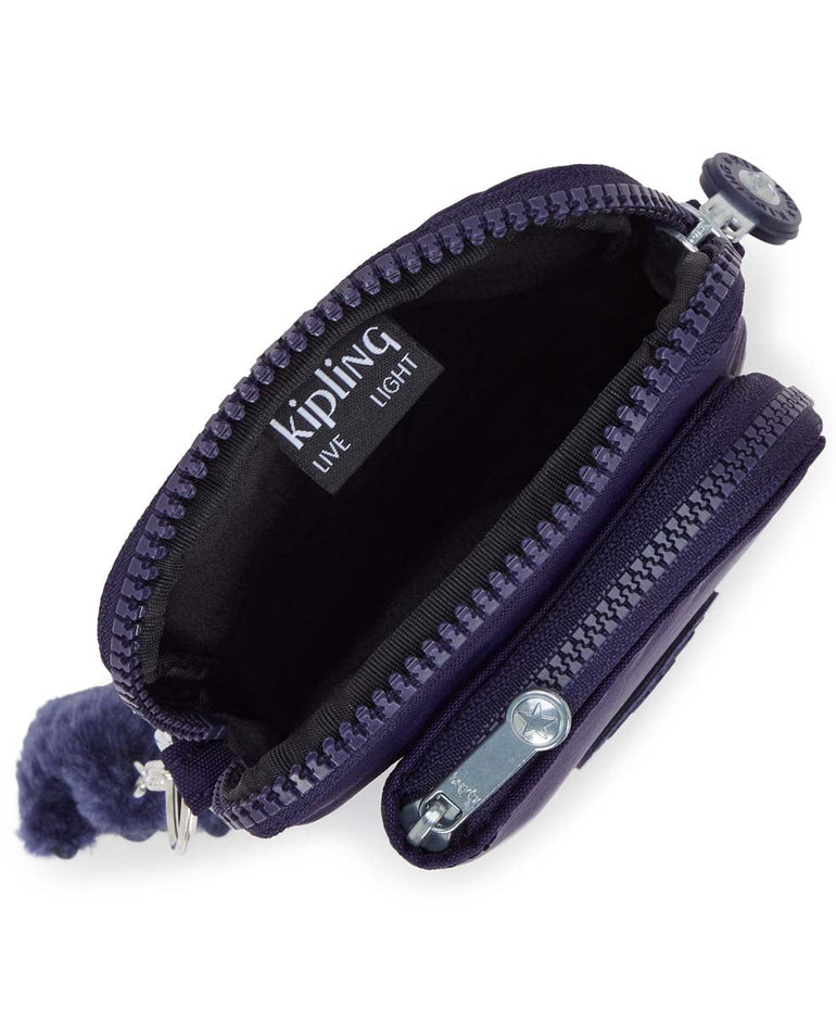 Kipling Telmo Wallet Crossbody Bag - Moonlit Blue