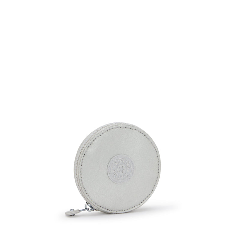 Kipling Ysabella Metallic Jewelry Pouch - New Bright Metallic