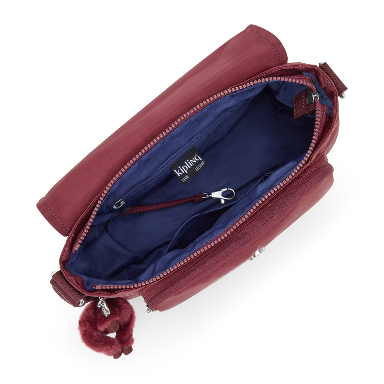 Kipling Dalma Crossbody Bag - Lounge Wine