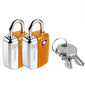 Go Travel Key Lock Twin Padlocks TSA