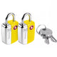 Go Travel Key Lock Twin Padlocks TSA