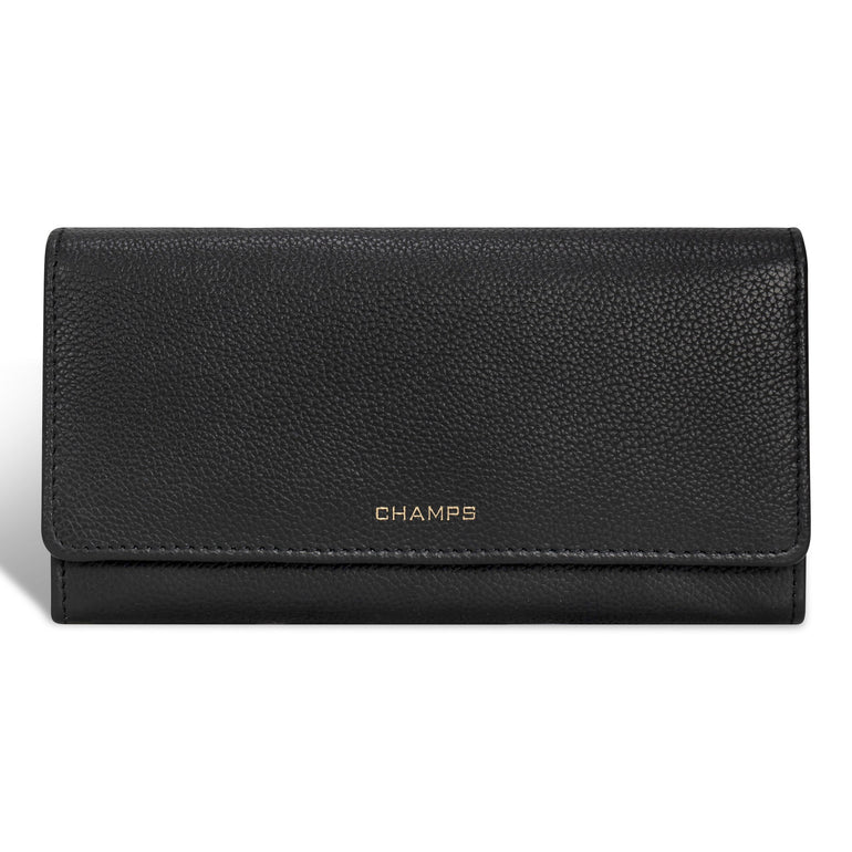 Champs Gala Leather Flap-Clutch Wallet