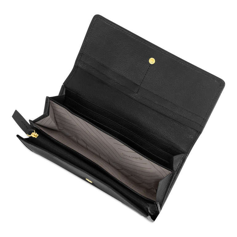 Champs Gala Leather Flap-Clutch Wallet