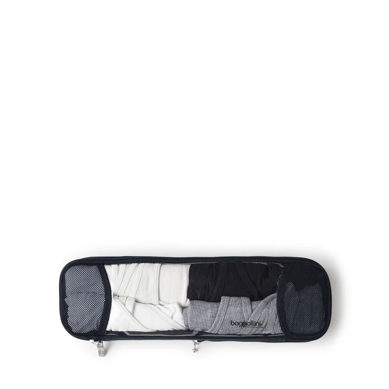 Baggallini Long Compression Cube - French Navy