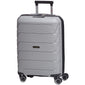 Mancini Melbourne Collection Expandable Polypropylene Spinner Carry-On Luggage