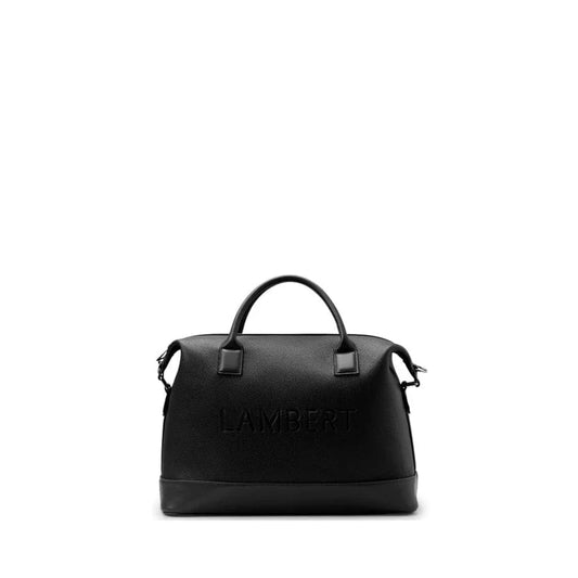 Lambert The Mae - Black Vegan Leather Mini Travel Bag