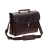 Mancini BUFFALO Double Compartment Briefcase for 15.6" Laptop/Tablet