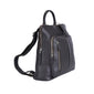 Mancini Pebbled Brigette Leather Backpack