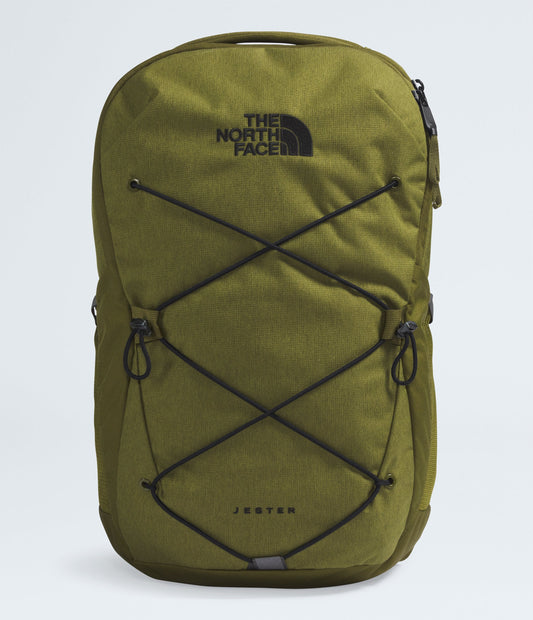 The North Face Jester Backpack - Forest Olive Light Heather/TNF Black