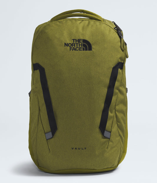 The North Face Vault Backpack - Forest Olive Light Heather/TNF Black