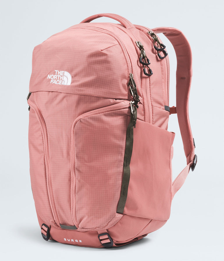 The North Face Women's Surge Backpack - Light Mahogany/New Taupe Green