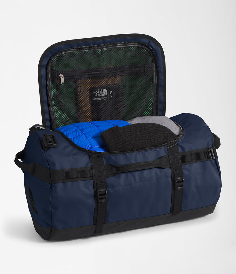 The North Face Base Camp Duffel - S - Summit Navy/TNF Black