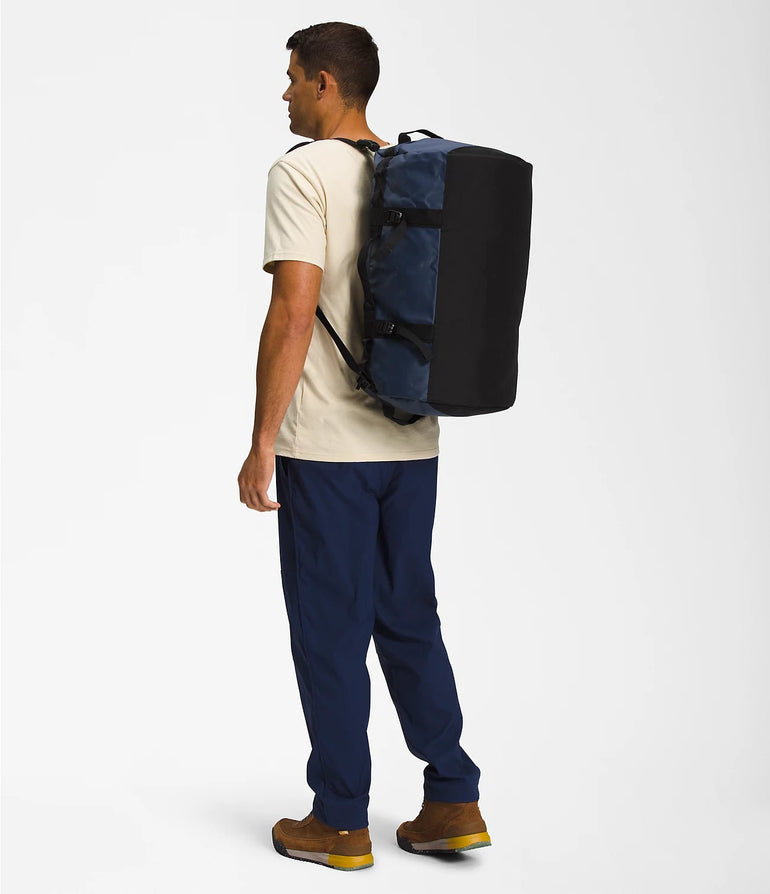 The North Face Base Camp Duffel - S - Summit Navy/TNF Black
