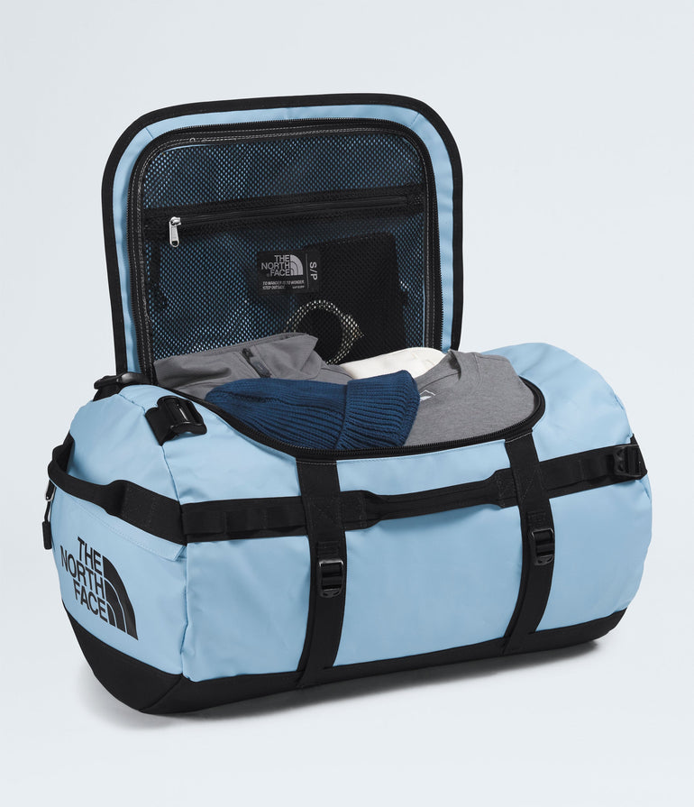 The North Face Base Camp Duffel - S - Steel Blue/TNF Black