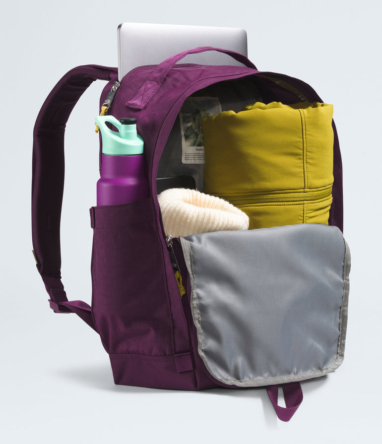 The North Face Berkeley Daypack - Black Currant Purple/Yellow Silt