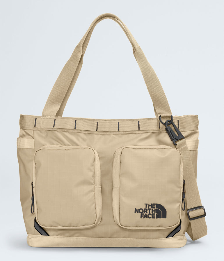 The North Face Base Camp Voyager Tote - Gravel/TNF Black