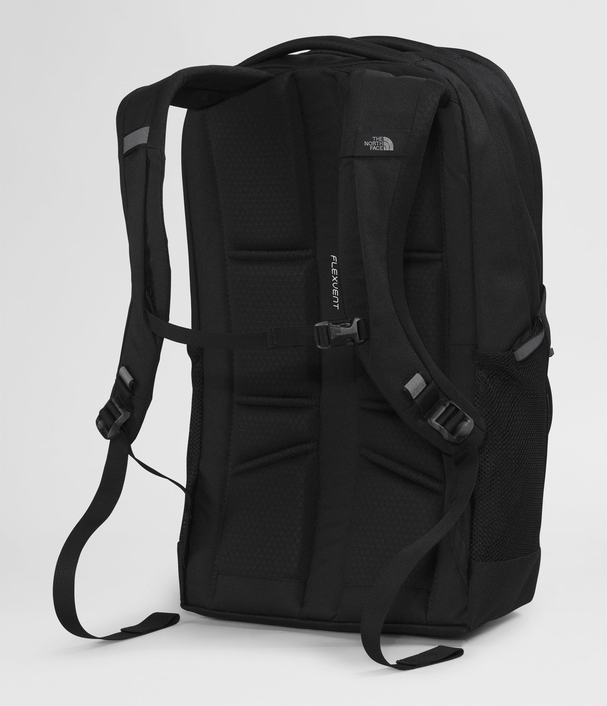 The North Face Women's Jester Luxe Backpack - TNF Black/Burnt Coral Metallic