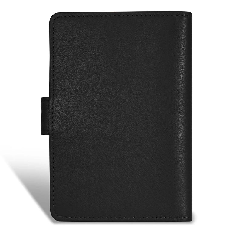 Champs Onyx Leather Passport Case