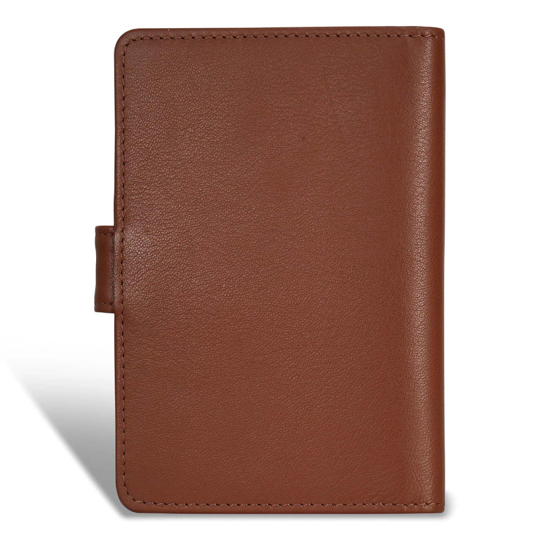 Champs Onyx Leather Passport Case