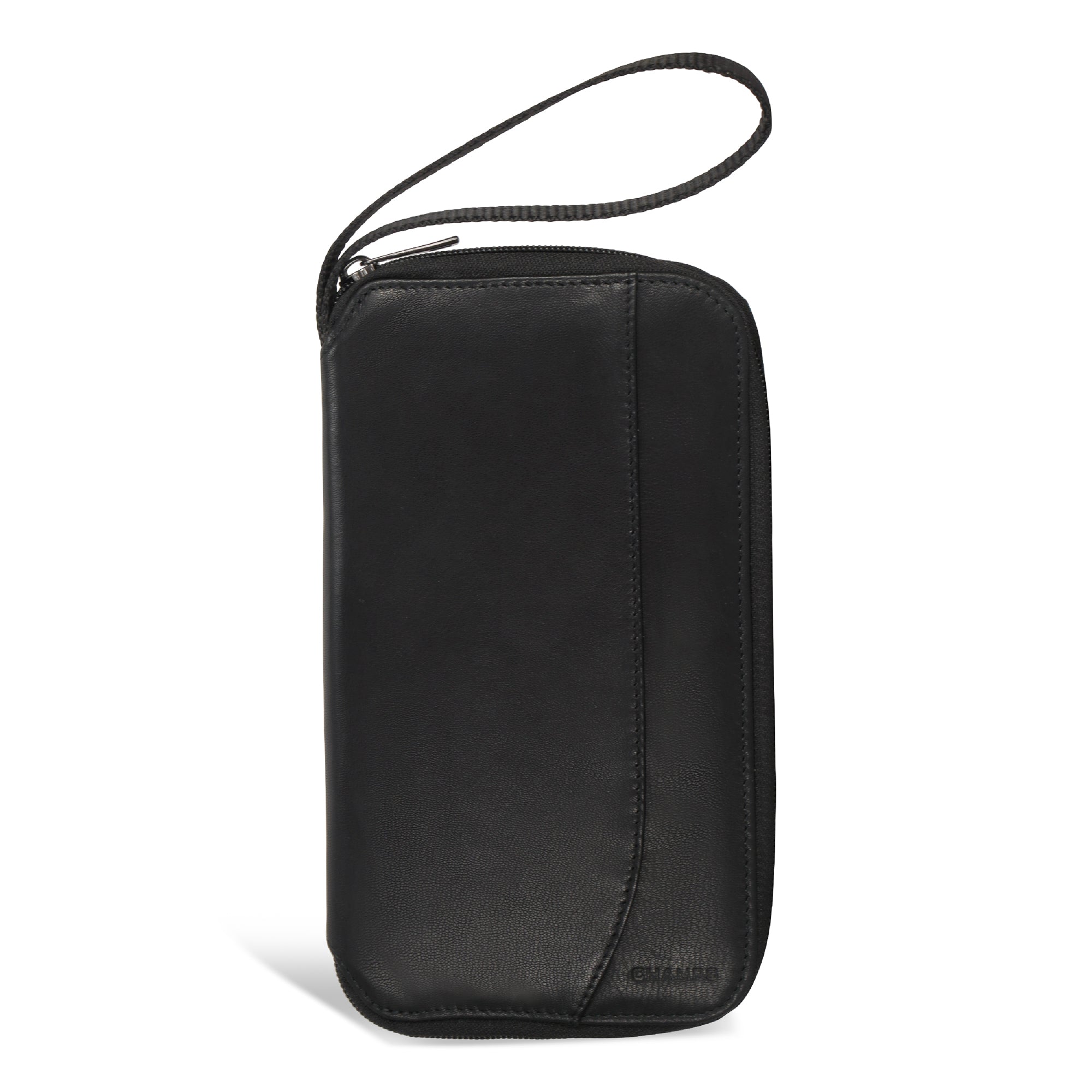 Champs Onyx Leather Multi Passport Case