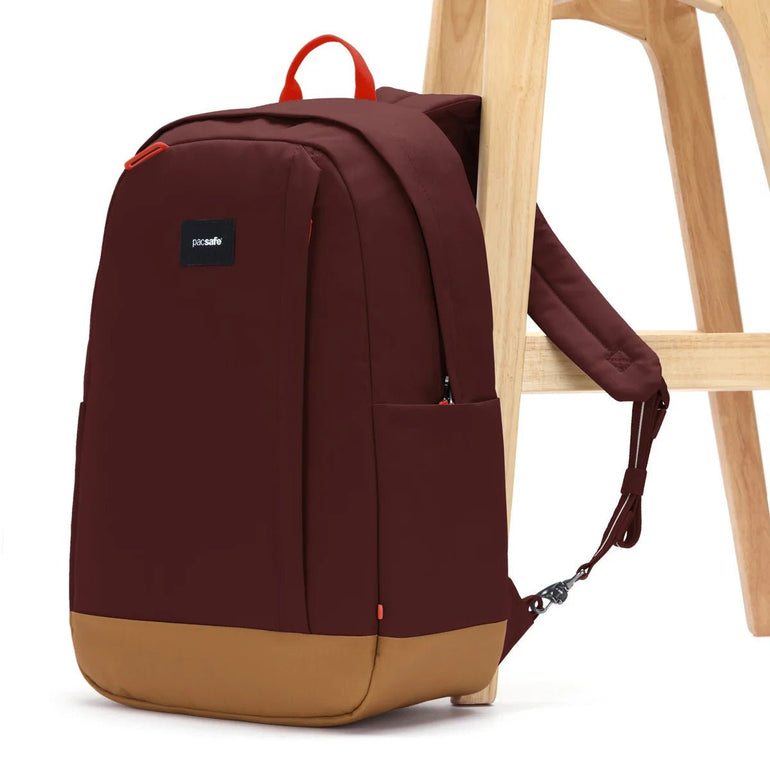 Pacsafe Go 25L Anti-Theft Backpack - Garnet Red