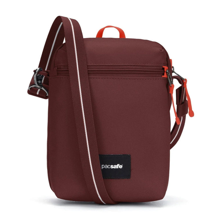 Pacsafe GO Festival Sac bandoulière antivol - Garnet Red