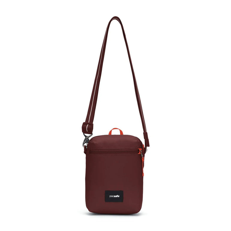 Pacsafe GO Festival Sac bandoulière antivol - Garnet Red