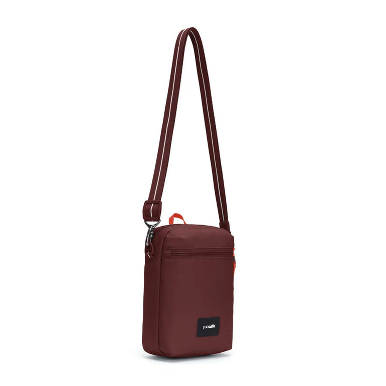 Pacsafe GO Festival Sac bandoulière antivol - Garnet Red