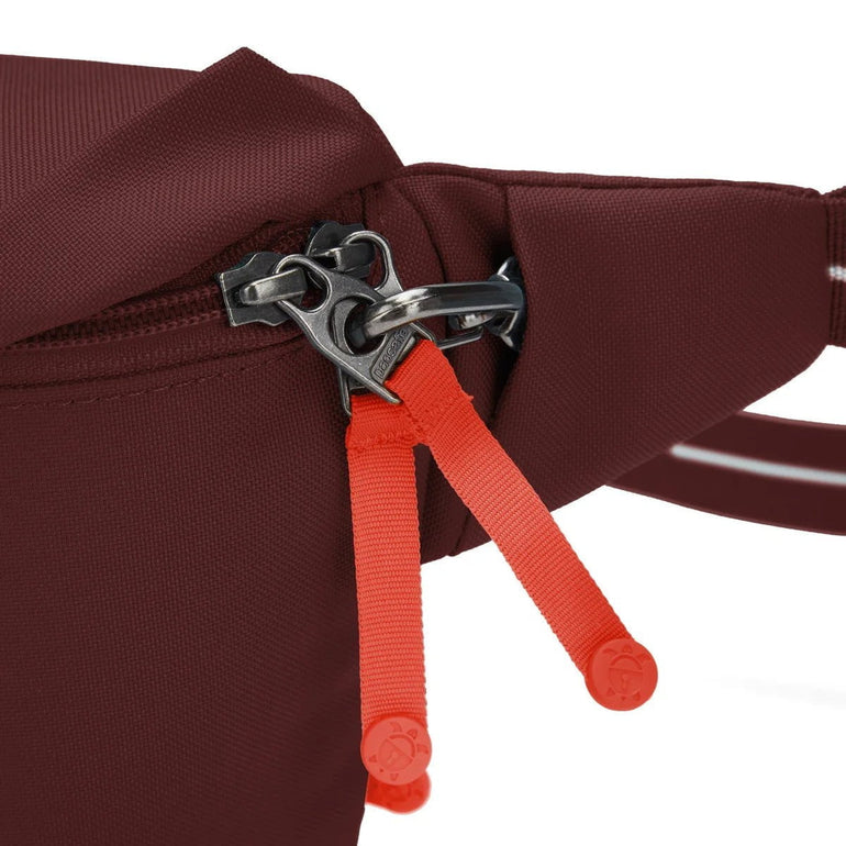 Pacsafe Go Sac à bretelle unique anti-vol - Garnet Red
