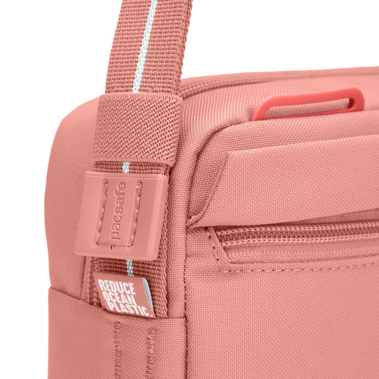 Pacsafe Go Sac à bandoulière anti-vol - Rose