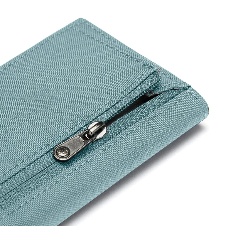 Pacsafe RFIDsafe™ RFID Blocking Trifold Wallet - Fresh Mint
