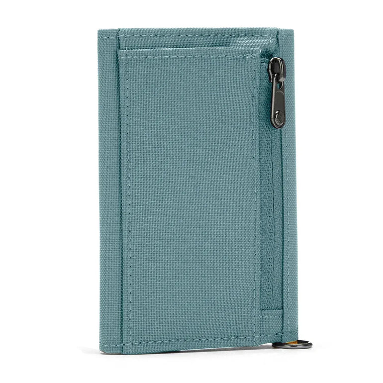 Pacsafe RFIDsafe™ RFID Blocking Trifold Wallet - Fresh Mint