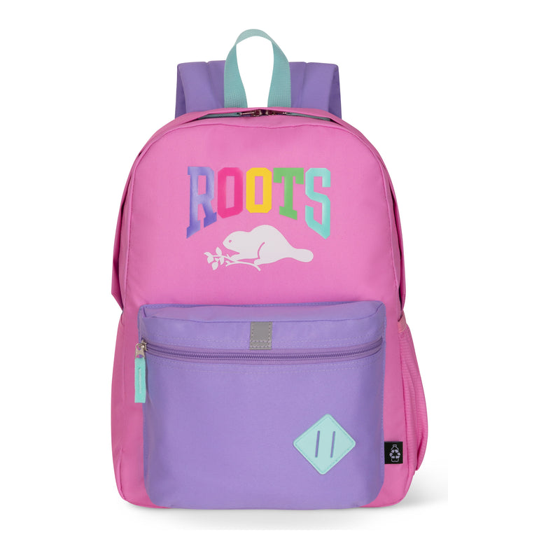 Roots Recycled Backpack 22.5L - Colour Block Logo
