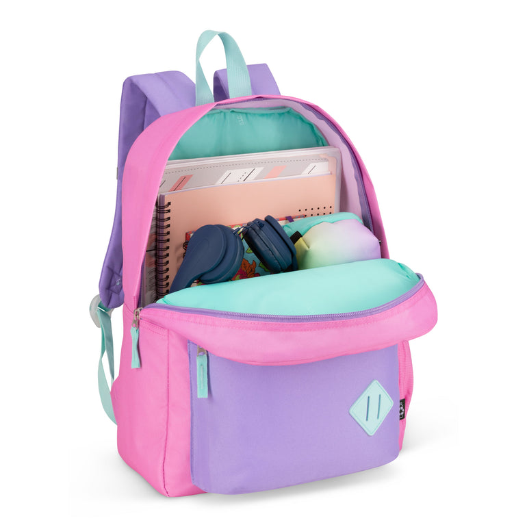 Roots Recycled Backpack 22.5L - Colour Block Logo