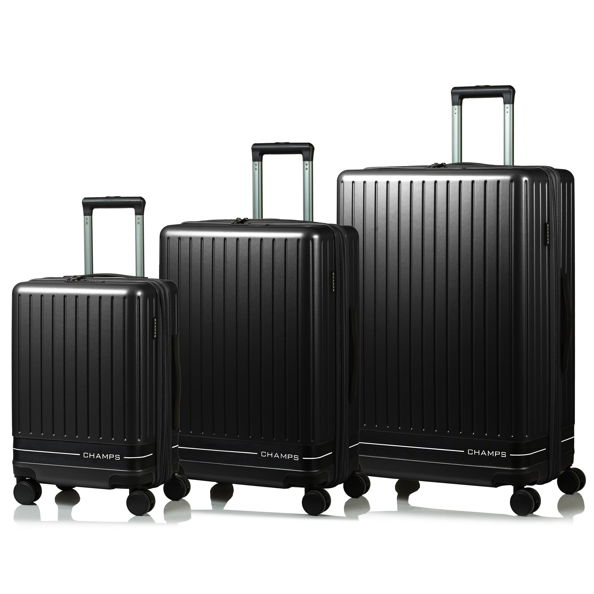 Champs Fresh II Expandable 3-Piece Luggage Set