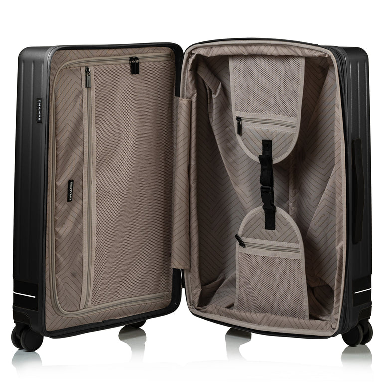 Champs Fresh II Expandable 3-Piece Luggage Set