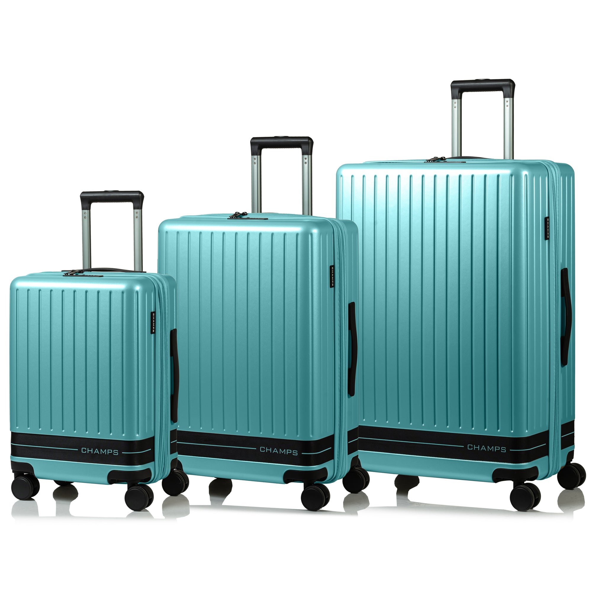 Champs Fresh II Expandable 3-Piece Luggage Set