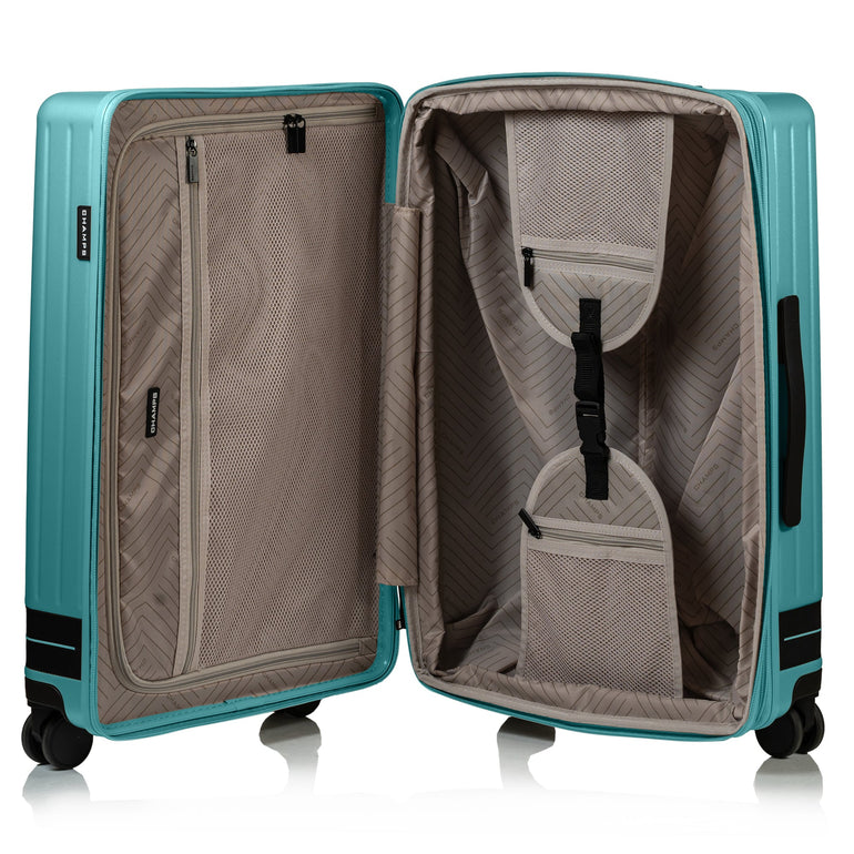 Champs Fresh II Expandable 3-Piece Luggage Set