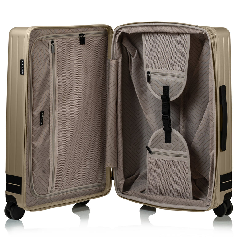 Champs Fresh II Expandable 3-Piece Luggage Set
