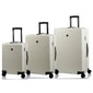 Champs Vintage Muse Expandable 3-Piece Luggage Set