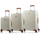 Champs Vintage Muse Expandable 3-Piece Luggage Set