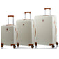 Champs Vintage Muse Expandable 3-Piece Luggage Set