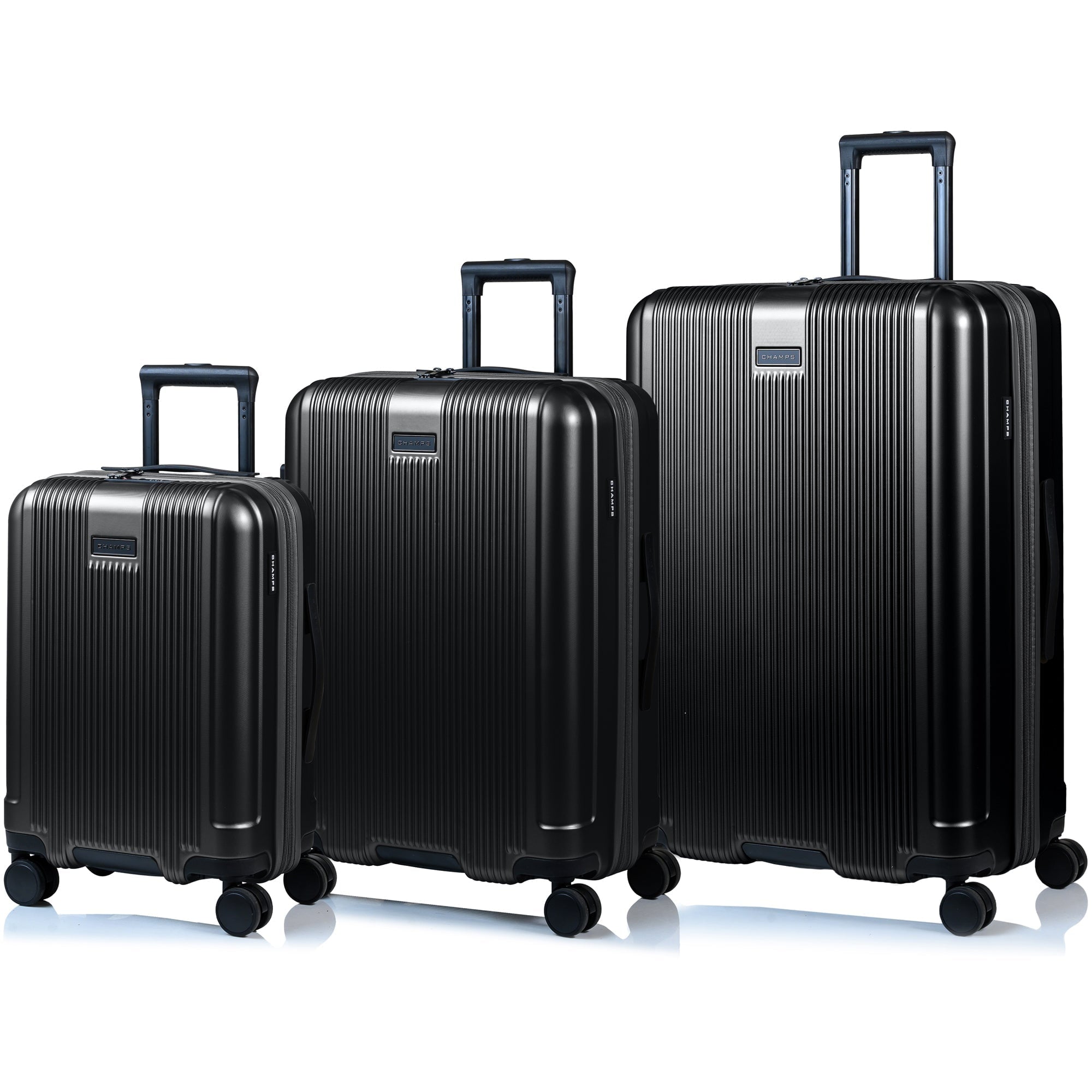 Champs Marquis Expandable 3-Piece Luggage Set
