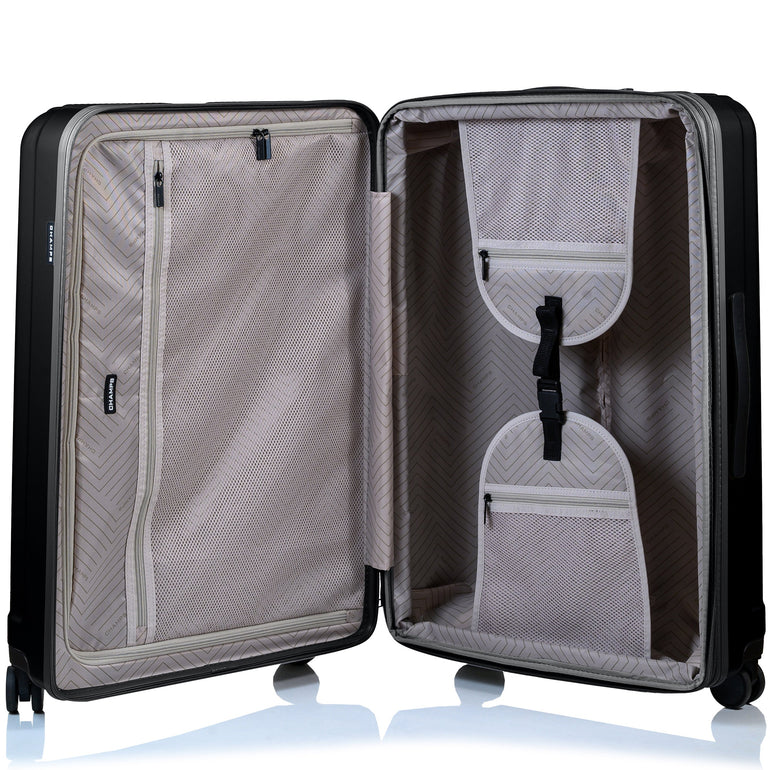 Champs Marquis Expandable 3-Piece Luggage Set