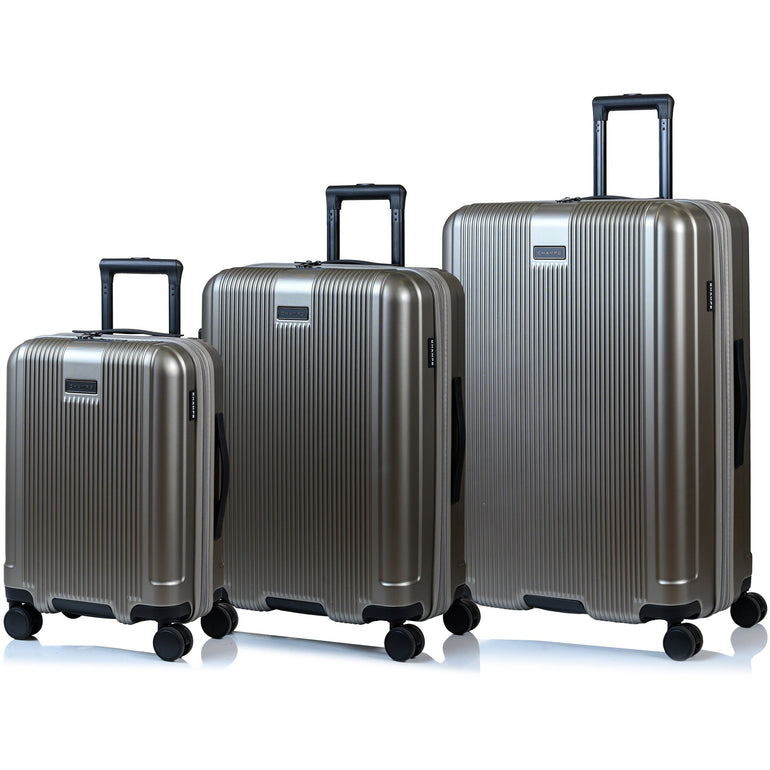 Champs Marquis Expandable 3-Piece Luggage Set