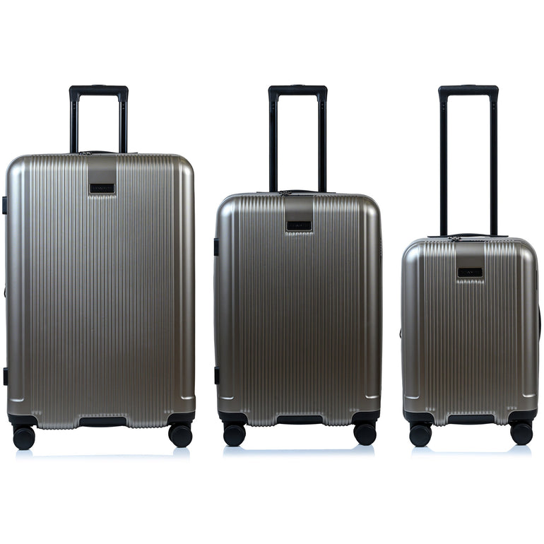 Champs Marquis Expandable 3-Piece Luggage Set