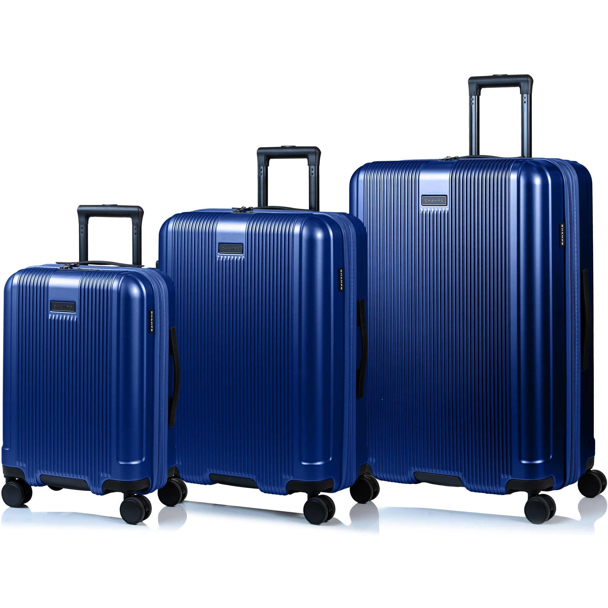Champs Marquis Expandable 3-Piece Luggage Set