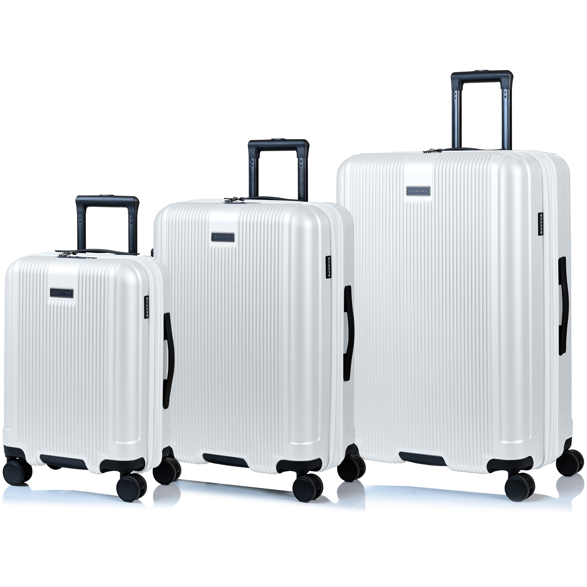 Champs Marquis Expandable 3-Piece Luggage Set