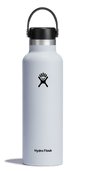 Hydro Flask 21oz Bouteille d'eau avec capuchon à paille flexible standard