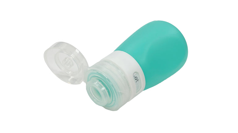 Lewis N. Clark Silicone Bottles, 2-Pack - 55ml